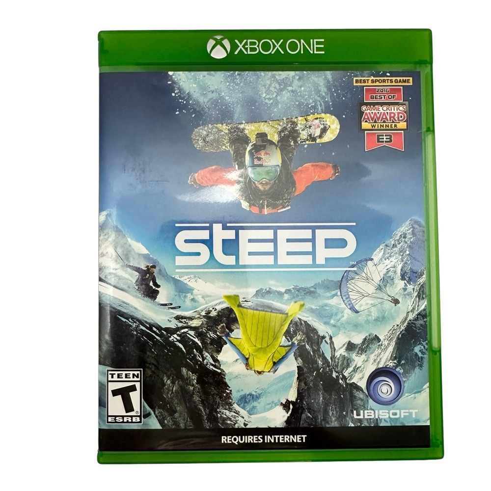 Steep Xbox One Winter Sports Racing Ubisoft Original Case & Disc